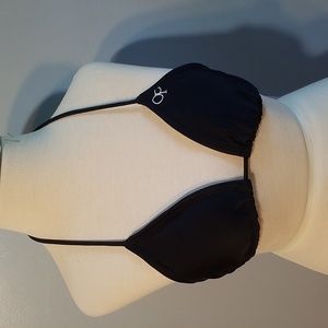 OP Triangle Bikini Top Size S Black